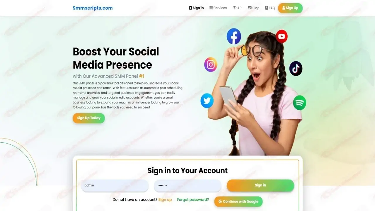 Techsmm V2 Panel Official Script